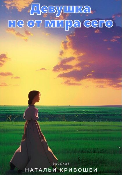 Обложка книги  «Девушка не от мира сего»