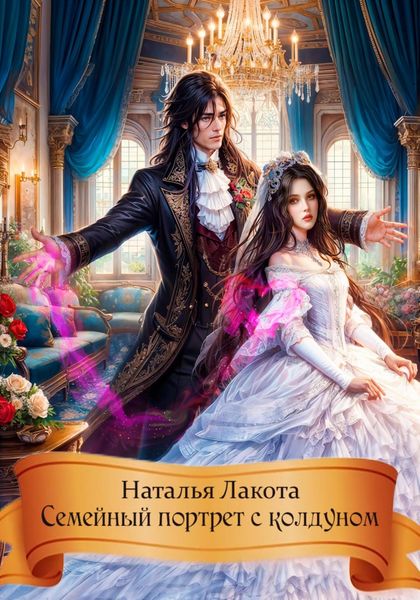 Обложка книги «Семейный портрет с колдуном»