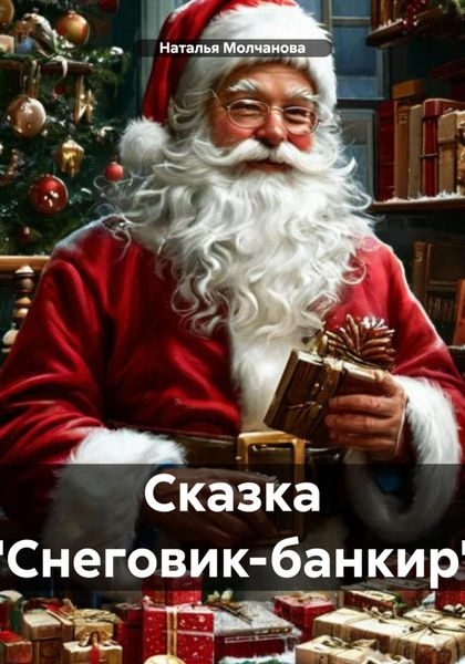 Обложка книги «Сказка «Снеговик-банкир»»