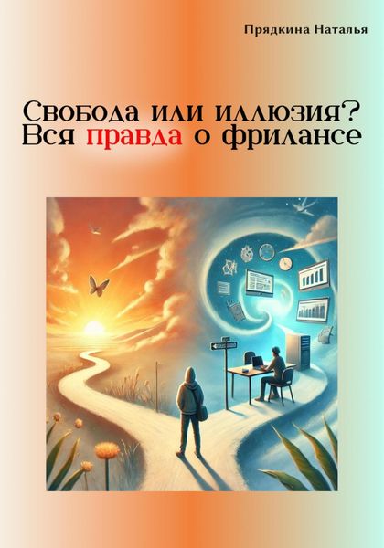 Обложка книги  «Свобода или иллюзия? Вся правда о фрилансе»