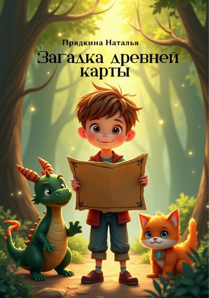 Обложка книги «Загадка древней карты»