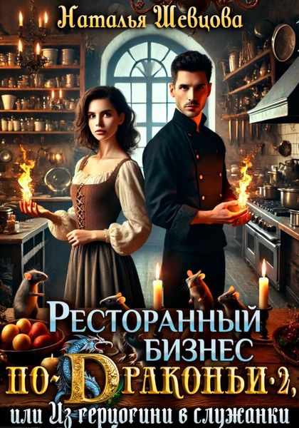 Обложка книги  «Ресторанный бизнес по-Драконьи-2 или Из герцогини в служанки»