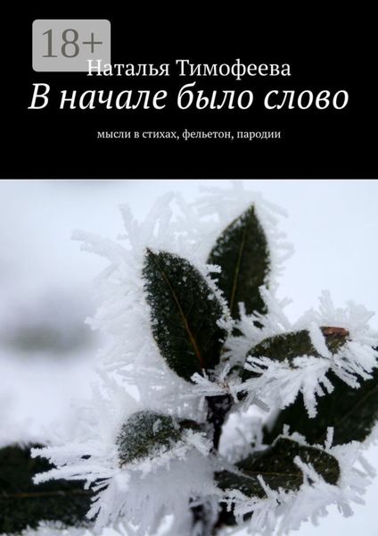 Обложка книги «В начале было слово. Мысли в стихах, фельетон, пародии»