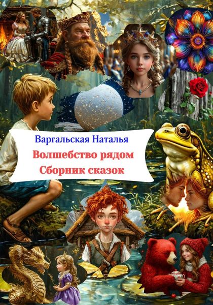 Обложка книги  «Волшебство рядом. Сборник сказок.»