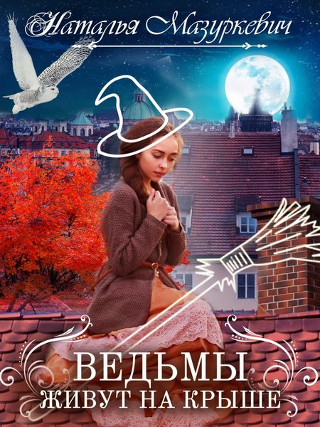 Обложка книги  «Ведьмы живут на крыше»