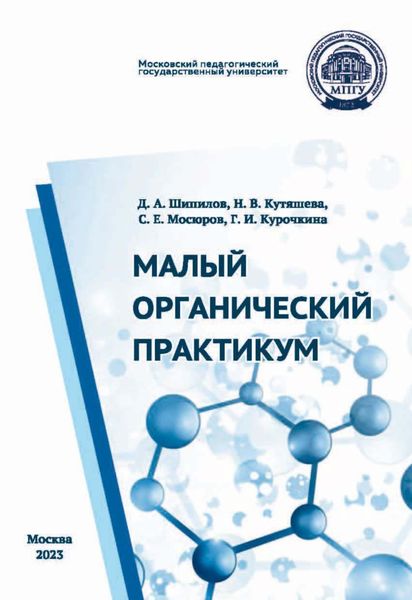 Обложка книги «Малый органический практикум»