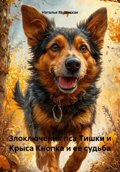 Обложка книги «Злоключения пса Тишки и Крыса Кнопка и ее судьба»