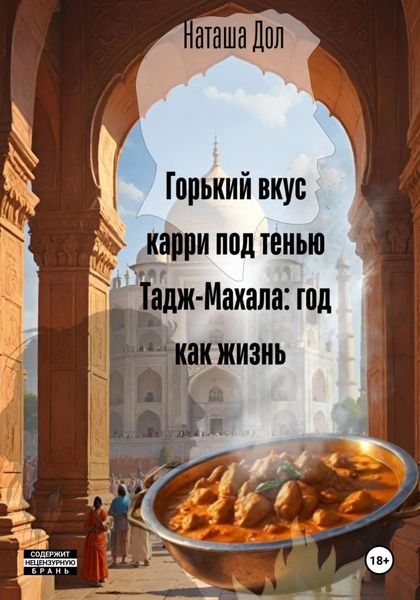 Обложка книги «Горький вкус карри под тенью Тадж-Махала: год как жизнь»