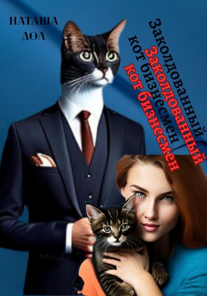 Обложка книги «Заколдованный кот-бизнесмен»