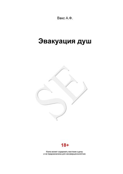 Обложка книги  «Эвакуация душ»