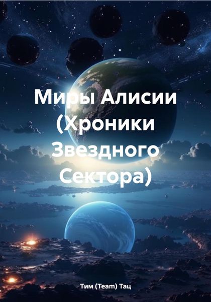 Обложка книги  «Миры Алисии (Хроники Звездного Сектора)»