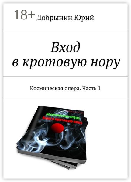 Обложка книги  «Вход в кротовую нору. Космическая опера. Часть 1»
