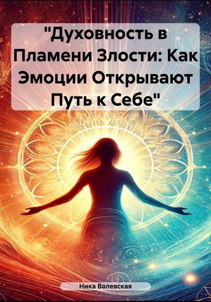 Обложка книги  ««Духовность в Пламени Злости: Как Эмоции Открывают Путь к Себе»»