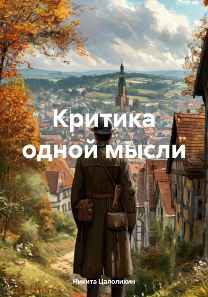 Обложка книги  «Критика одной мысли»