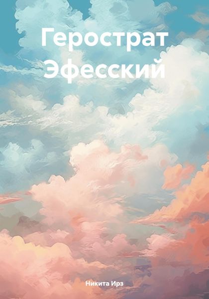 Обложка книги  «Герострат Эфесский»