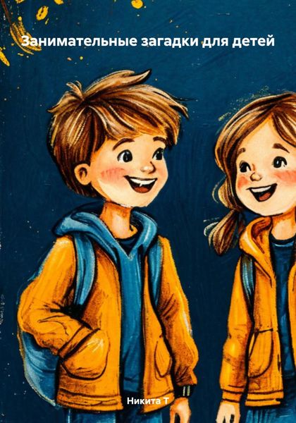 Обложка книги  «Занимательные загадки для детей»