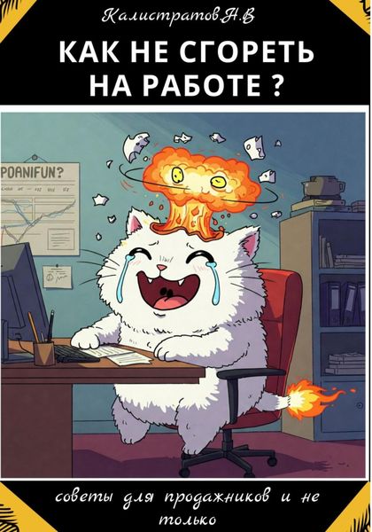 Обложка книги «Как не сгореть на работе?»