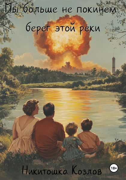 Обложка книги  «Мы больше не покинем берег этой реки»