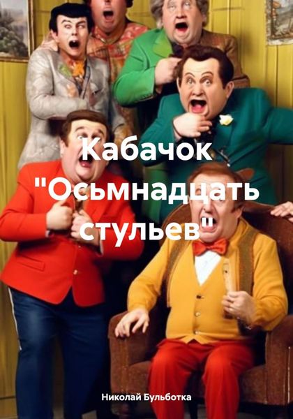 Обложка книги  «Кабачок «Осьмнадцать стульев»»