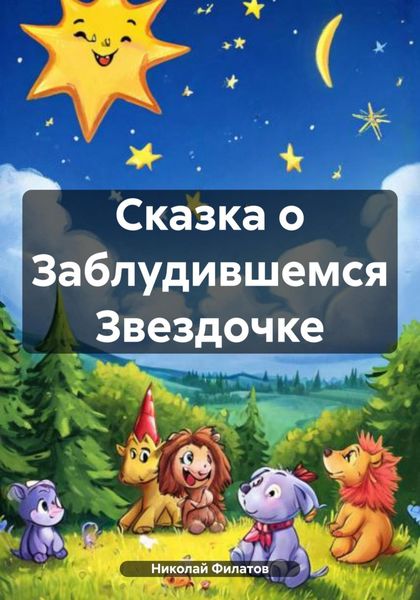 Обложка книги  «Сказка о Заблудившемся Звездочке»