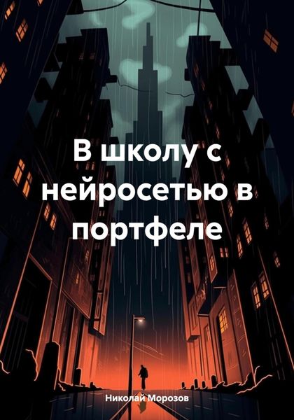 Обложка книги «В школу с нейросетью в портфеле»