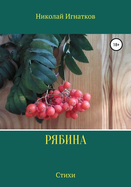 Обложка книги  «Рябина. Сборник стихотворений»