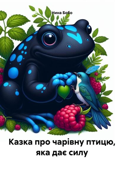 Обложка книги  «Казка про чарівну птицю, яка дає силу»