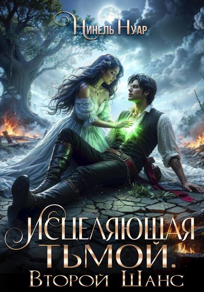 Обложка книги  «Исцеляющая тьмой. Второй шанс»
