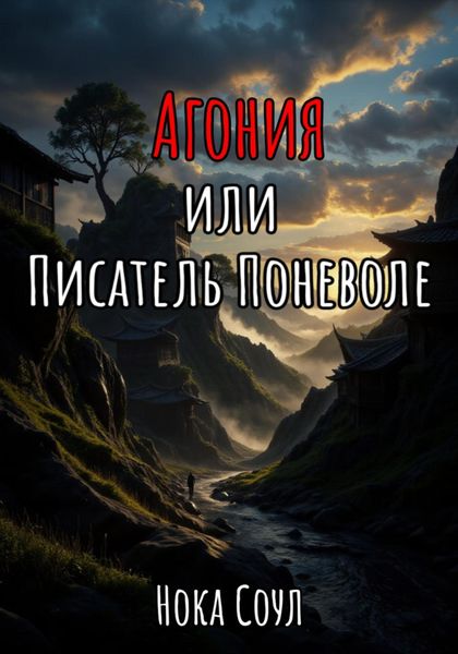Обложка книги  «Агония, или Писатель поневоле»