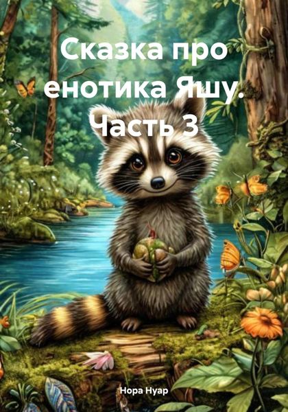 Обложка книги  «Сказка про енотика Яшу. Часть 3»