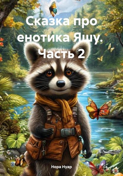 Обложка книги  «Сказка про енотика Яшу. Часть 2»