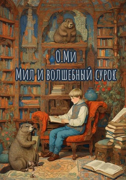 Обложка книги  «Мил и волшебный сурок»