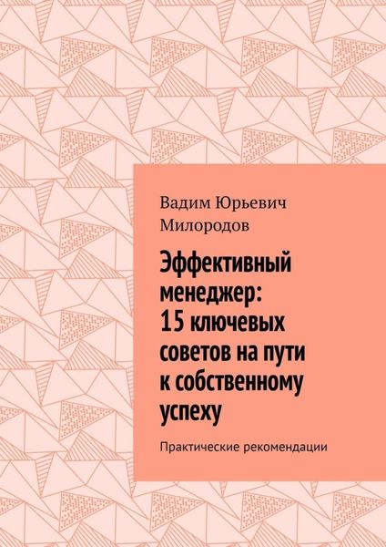 Обложка книги  «Эффективный менеджер: 15 ключевых советов на пути к собственному успеху. Практические рекомендации»