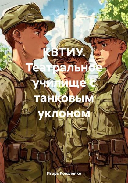 Обложка книги «КВТИУ. Театральное училище с танковым уклоном»