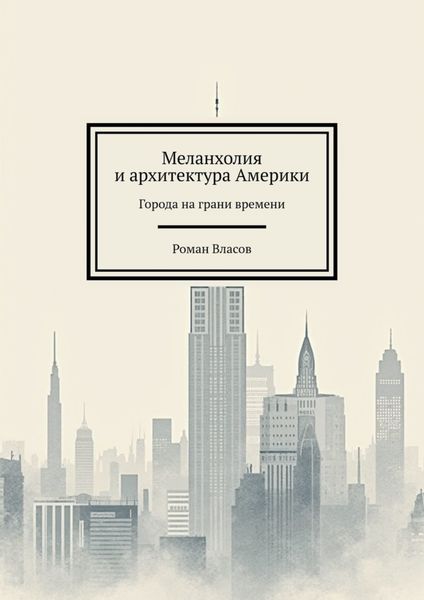 Обложка книги  «Меланхолия и архитектура Америки. Города на грани времени»