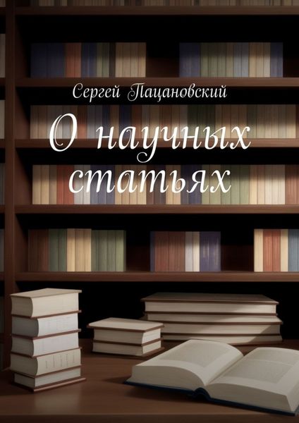 Обложка книги  «О научных статьях»