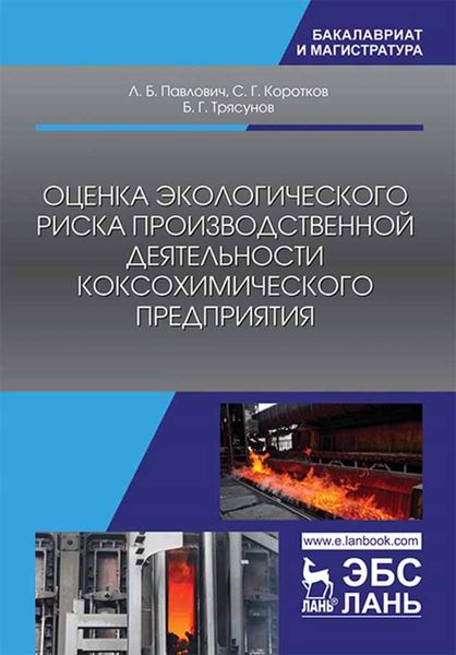 Обложка книги  «Оценка экологического риска производственной деятельности коксохимического предприятия»