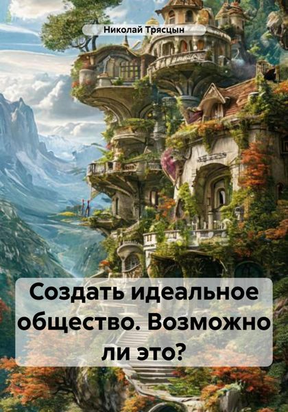 Обложка книги  «Создать идеальное общество. Возможно ли это?»