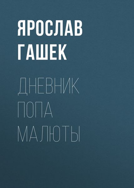Обложка книги  «Дневник попа Малюты»