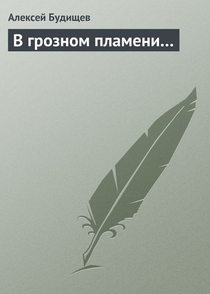 Обложка книги «В грозном пламени…»
