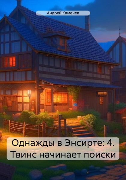 Обложка книги  «Однажды в Энсирте: 4. Твинс начинает поиски»