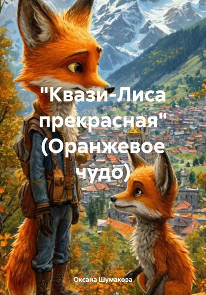 Обложка книги  ««Квази-Лиса прекрасная» (Оранжевое чудо)»