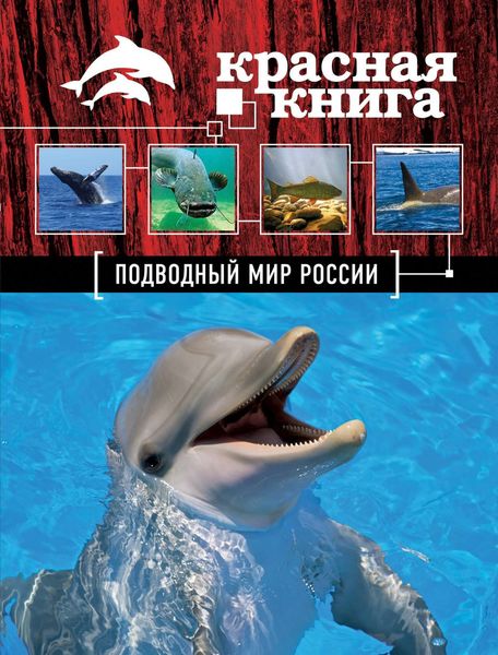 Обложка книги  «Красная книга. Подводный мир России»
