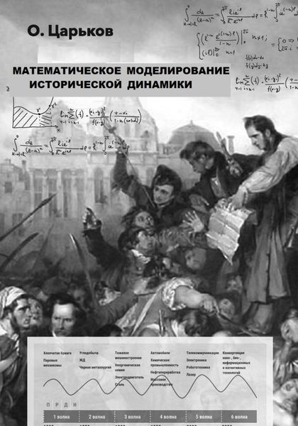 Обложка книги «Математическое моделирование исторической динамики»