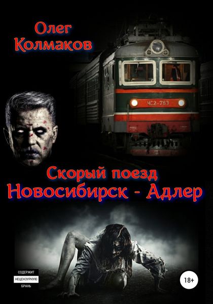 Обложка книги «Скорый поезд «Новосибирск – Адлер»»