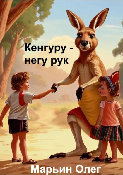 Обложка книги  «Кенгуру – негу рук»