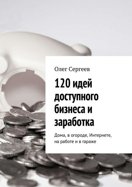 Обложка книги «120 идей доступного бизнеса и заработка. Дома, в огороде, Интернете, на работе и в гараже»