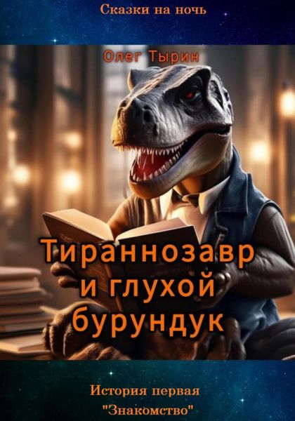 Обложка книги  «Тираннозавр и глухой бурундук. История первая. «Знакомство»»
