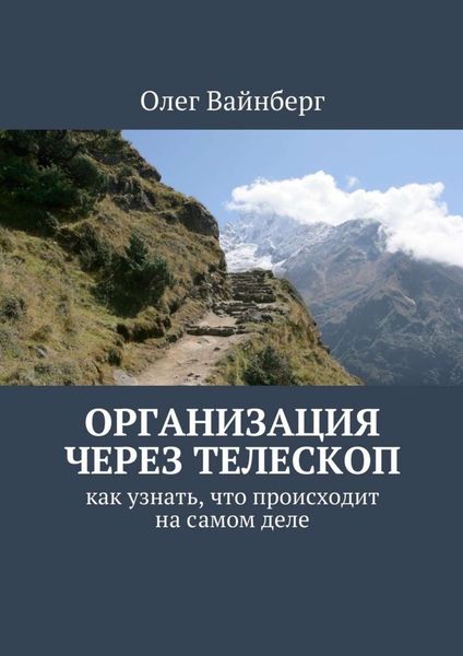 Обложка книги  «Организация через телескоп. Как узнать, что происходит на самом деле»