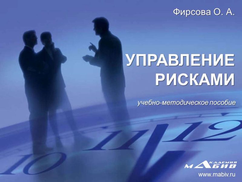 Обложка книги  «Управление рисками организаций»